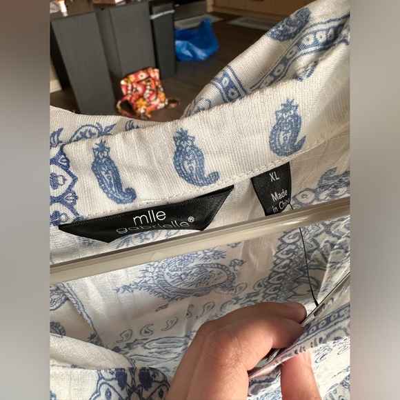 Paisley print NWT tunic - Picture 4 of 5